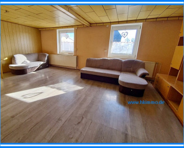 Freistehendes Einfamilienhaus bei Helbra sucht neue Bewohner - EG Wohnzimmer (365458)