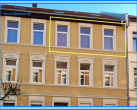 Straßenansicht - 2 Raumwohnung mit Dusche im 2. OG in Köthen