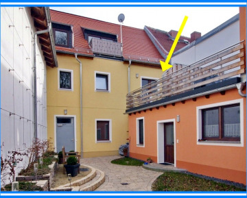 2-Raumwohnung mit großer Dachterrasse ! - Terrasse im Hof (365922)
