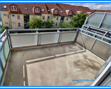 Eigentumswohnung als Geldanlage im Wohnpark West von Köthen/Anhalt - Balkon (365847)