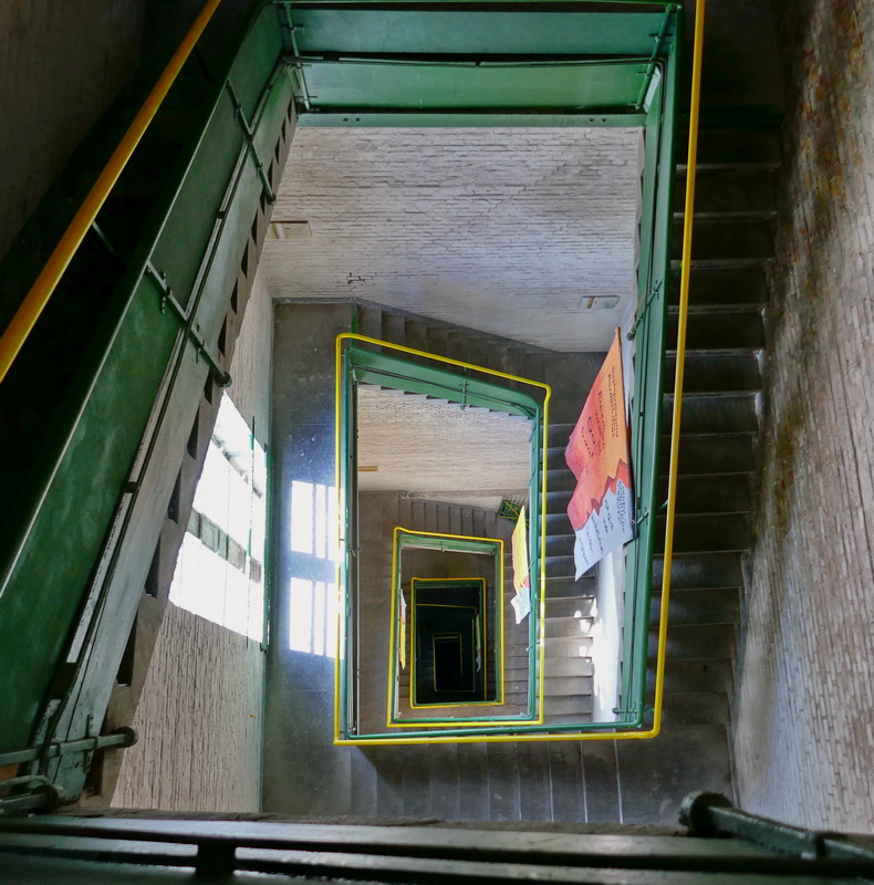 Treppenhaus im Südturm der Jakobskirche in Köthen