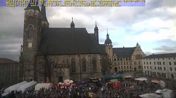 Webcam Zeitraffervideo Rosenmontag 2018