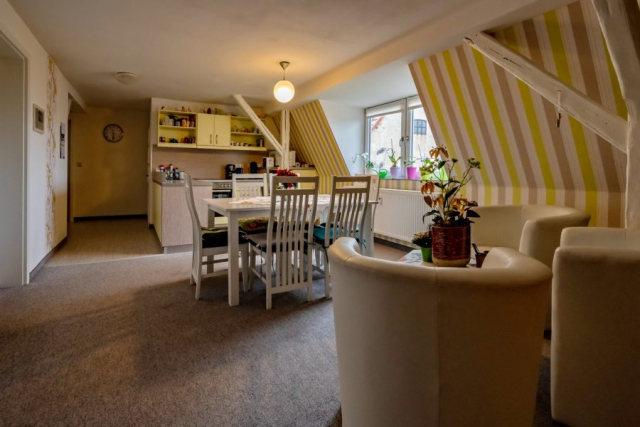 Seniorenwohnanlage in Aken – Obergeschoß gemeinsame Küche Seniorenwohnanlage in Aken – Obergeschoß gemeinsame Küche