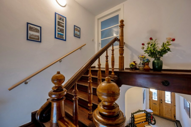 Seniorenwohnanlage in Aken – Treppenhaus Zugang zum Obergeschoß Seniorenwohnanlage in Aken – Treppenhaus Zugang zum Obergeschoß