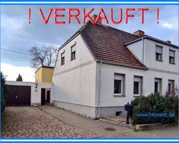 Sanierungsbedürftige Doppelhaushälfe in Edderitz in Seenähe, 06388 Edderitz, Doppelhaushälfte